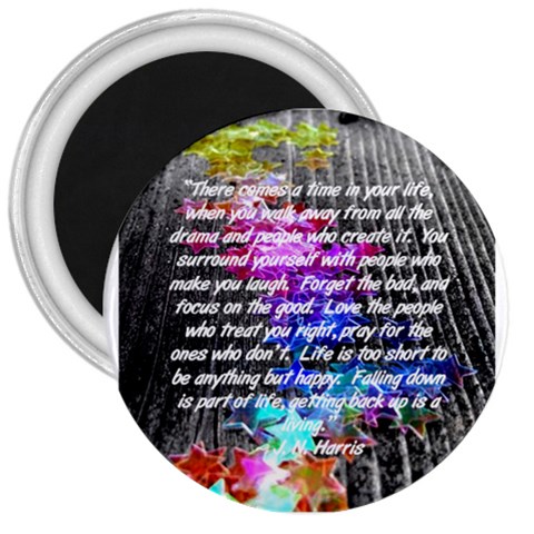 Forgetbadpeople Magnet By Amazing Moi Front