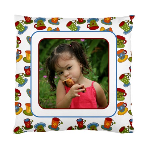 Tea Time  2 Cushion By Deborah Front