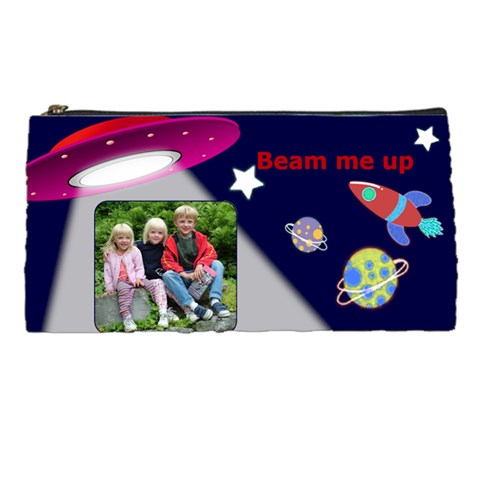 Space Pencil Case By Deborah Front