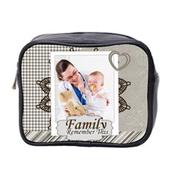 family - Mini Toiletries Bag (Two Sides) family - Mini Toiletries Bag (Two Sides)