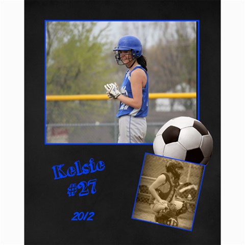 Soccer Collage By Joyce Malis 10 x8  Print - 3