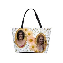 Apricot daisy shoulder bag - Classic Shoulder Handbag Apricot daisy shoulder bag - Classic Shoulder Handbag