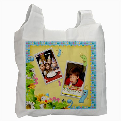 Birthday Recycle Bag (one Side) C By Spg Front