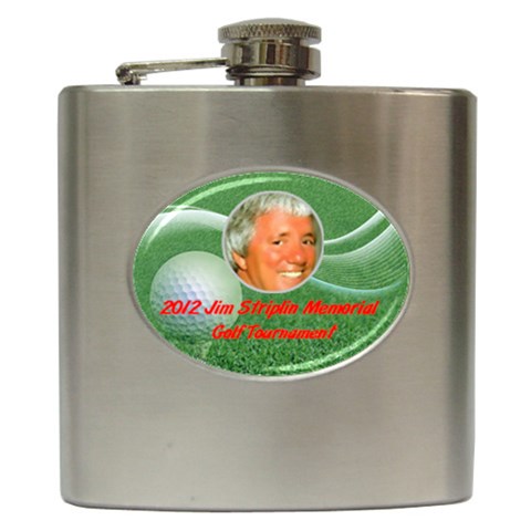 Flask Golf Tournament By Pat Kirby Front