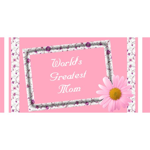 World Greatest Mom 3d Card By Deborah Front