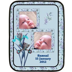 My blue Iris Blanket (2 Sided) - Two Sides Fleece Blanket (Mini) My blue Iris Blanket (2 Sided) - Two Sides Fleece Blanket (Mini)