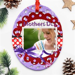 mothers day - Ornament (Oval Filigree)