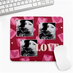 love - Large Mousepad