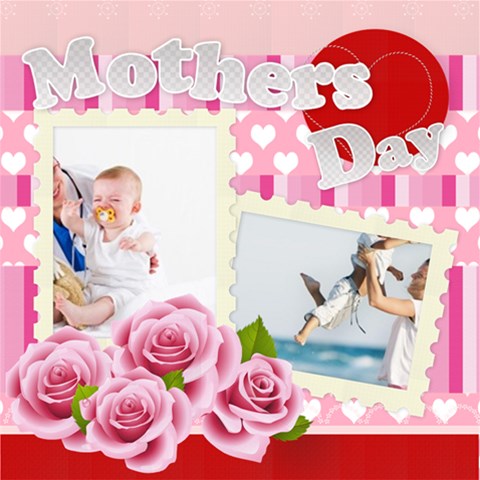 Mothers By Joely 12 x12  Scrapbook Page - 1