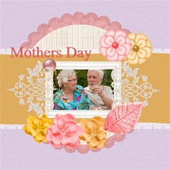 mothers day - ScrapBook Page 8  x 8 