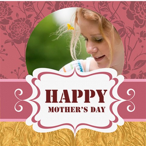 Mothers Day By Joely 8 x8  Scrapbook Page - 1