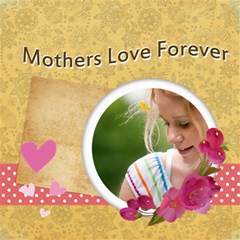 mothers day - ScrapBook Page 8  x 8 