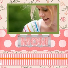 mothers day - ScrapBook Page 8  x 8 