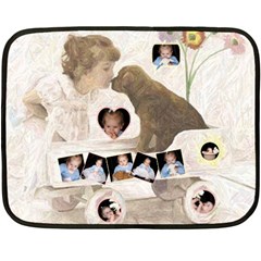 Puppy Love 2 Mini Blanket (4 styles) - Fleece Blanket (Mini)