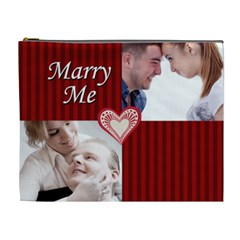 marry me - Cosmetic Bag (XL)