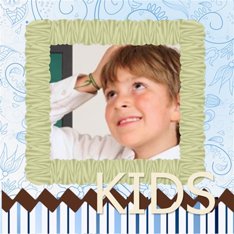 Kids By May 8 x8  Scrapbook Page - 1