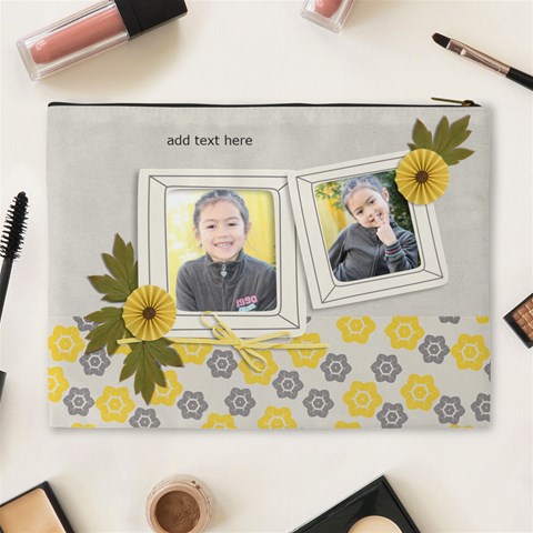 Xl Cosmetic Bag Back