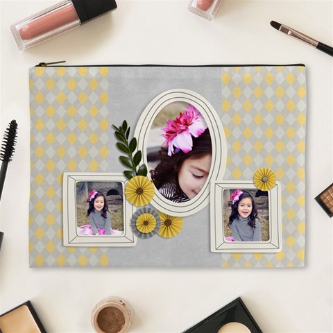 Xl Cosmetic Bag Front