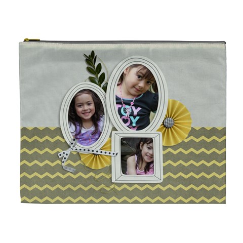 Xl Cosmetic Bag Front