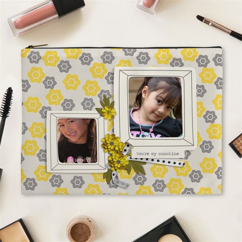 Xl Cosmetic Bag Front