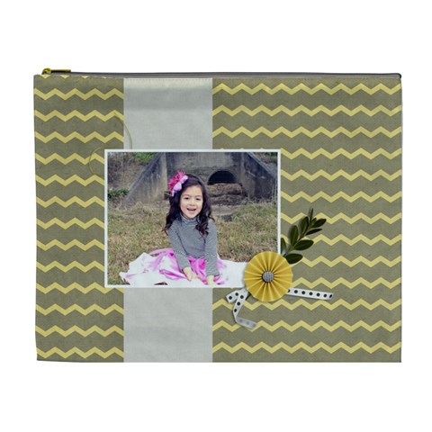 Xl Cosmetic Bag Front