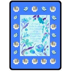 Flower Garden XL Blanket (4 styles) - Fleece Blanket (Large)