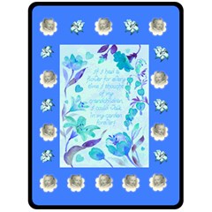 Flower Garden XL Blanket - Fleece Blanket (Large)