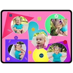 Fun Shapes XL Blanket (4 styles) - Fleece Blanket (Large)