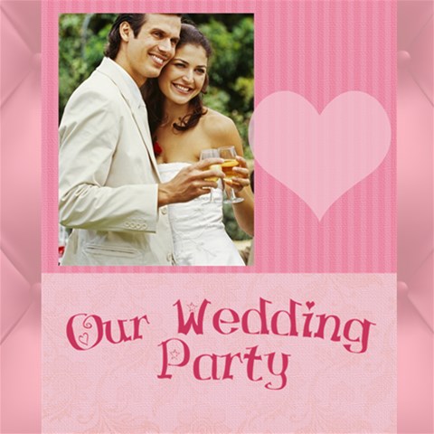 Wedding By Joely 8 x8  Scrapbook Page - 1