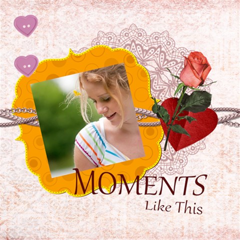 Mothers Day By Joely 12 x12  Scrapbook Page - 1