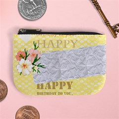 happy birthday - Mini Coin Purse