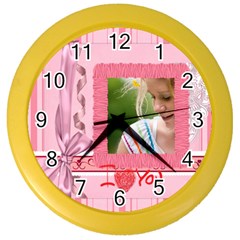 mothers day - Color Wall Clock