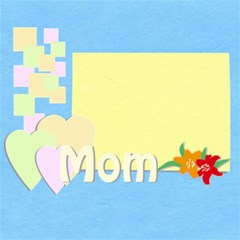 mom - ScrapBook Page 8  x 8 