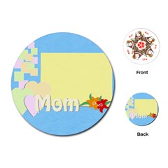 mom - Playing Cards Single Design (Round)