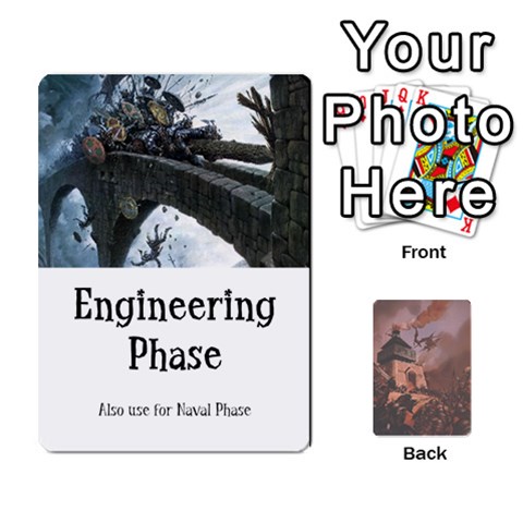 King Hostile Realms Card Deck2 By Dave Front - SpadeK