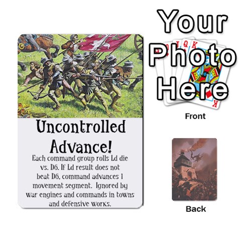 Hostile Realms Card Deck2 By Dave Front - Spade4