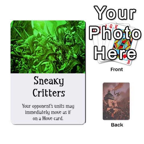 Hostile Realms Card Deck2 By Dave Front - Spade7