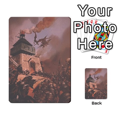 Hostile Realms Card Deck2 By Dave Back