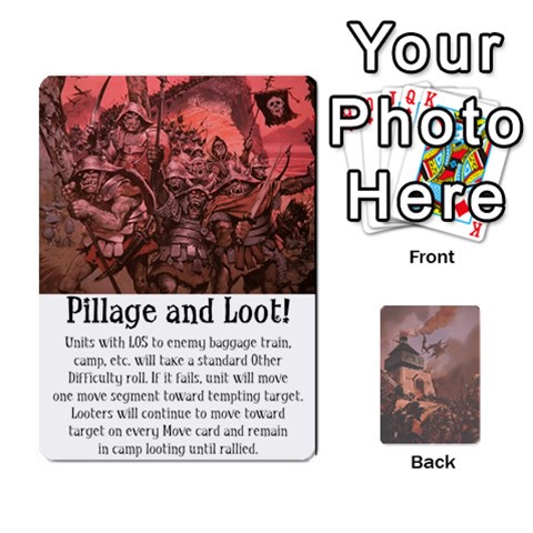 Hostile Realms Card Deck2 By Dave Front - Spade9