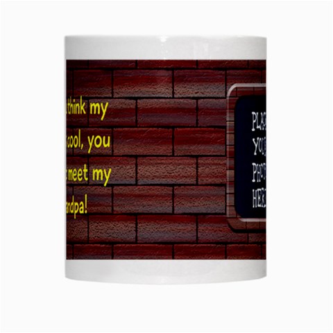 Brick White Mug By Chere s Creations Center
