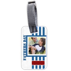 fathers day - Luggage Tag (two sides)