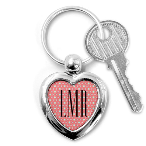 Monogram Keychain By Lmrt Front