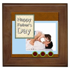 fathers day - Framed Tile