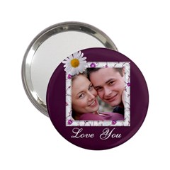 Love You Handbag Mirror - 2.25  Handbag Mirror