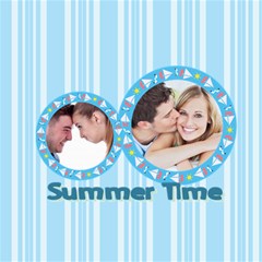 summer tiem - ScrapBook Page 8  x 8 