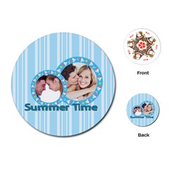summer time - Playing Cards Single Design (Round)