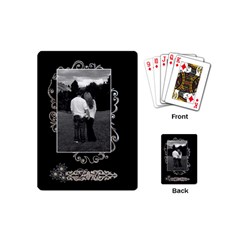 meg Derek Playing mini - Playing Cards Single Design (Mini)