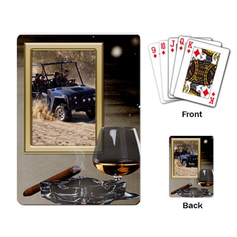 Poker Night Single Design By Deborah Back