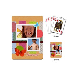 summer time - Playing Cards Single Design (Mini)