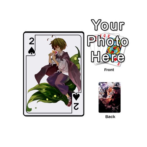 Touhou Mini Pcg By K Kaze Front - Spade2